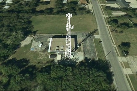 virtual model of tower